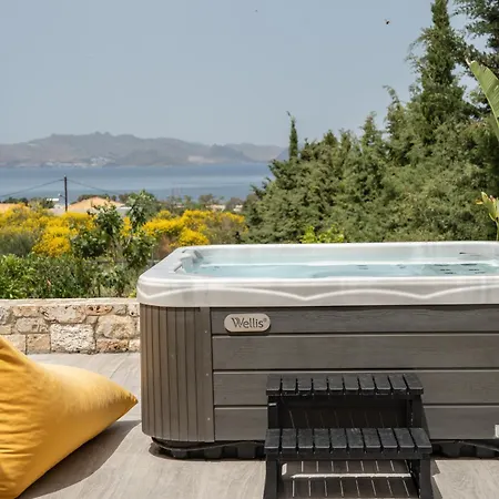 Celeste Sea View With Jacuzzi And Bbq * Psalidi (Kos)
