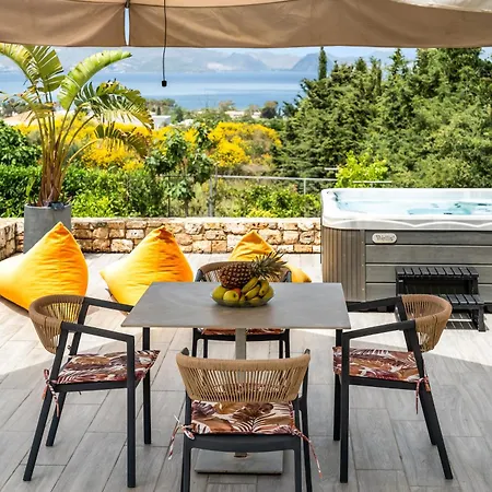 Celeste Sea View With Jacuzzi And Bbq شقة بساليدي