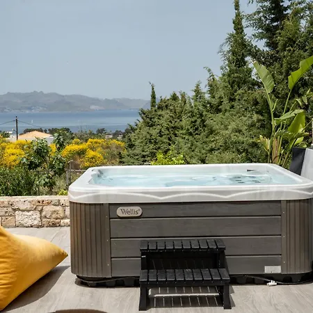 Celeste Sea View With Jacuzzi And Bbq شقة بساليدي
