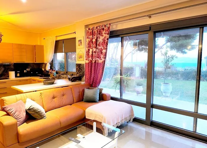 아파트 Celeste Sea View With Jacuzzi And Bbq 살리디