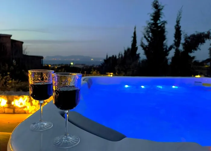 아파트 Celeste Sea View With Jacuzzi And Bbq *