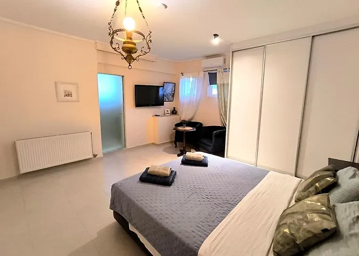 Celeste Sea View With Jacuzzi&bbq Apartament Psalidi (Kos)